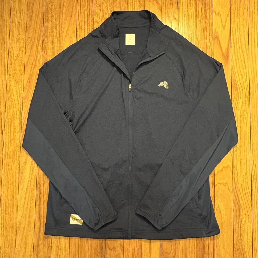 Men’s Tracksmith Session Jackson Men's Large Full Zip Lightweight Performance